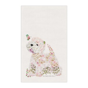 West Highland White Terrier Kitchen Towel