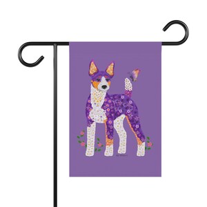 Rat Terrier Garden & House Banner (Pole Not Included)