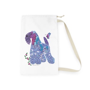 Kerry Blue Terrier Laundry Bag
