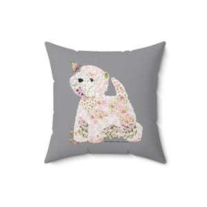 West Highland White Terrier Pillow
