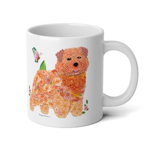 Norfolk Terrier Jumbo Mug, 20oz