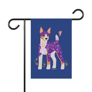 Rat Terrier Garden & House Banner (Pole Not Included)