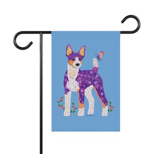Rat Terrier Garden & House Banner (Pole Not Included)