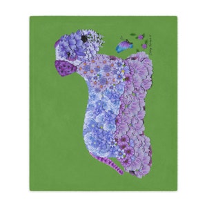 Cesky Terrier Minky Blanket