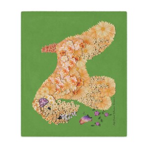 Soft Coated Wheaten Terrier Minky Blanket