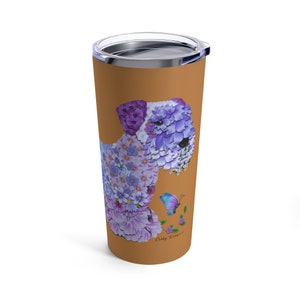 Vaso de 20 oz con diseño de terrier escocés