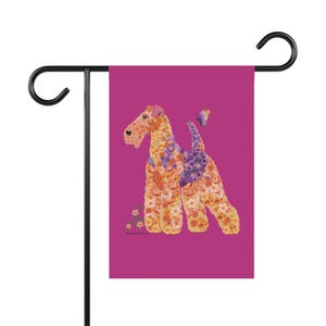 Airedale Terrier Garden & House Banner (Pole Not Included)