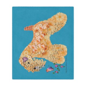 Soft Coated Wheaten Terrier Minky Blanket