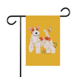 Russell Terrier Garden & House Banner (Pole Not Included)