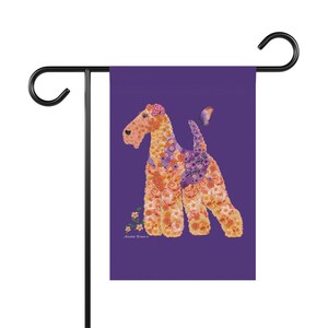 Airedale Terrier Garden & House Banner (Pole Not Included)