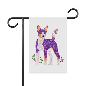 Rat Terrier Garden & House Banner (Pole Not Included)