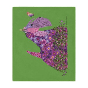 Scottish Terrier Minky Blanket