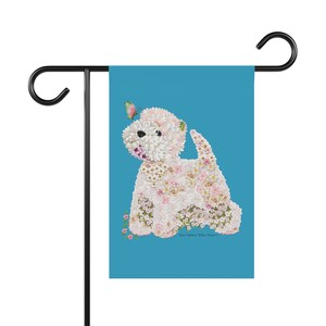 West Highland White Terrier Garden & House Banner (Pole Not Included)