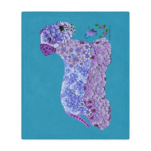 Cesky Terrier Minky Blanket