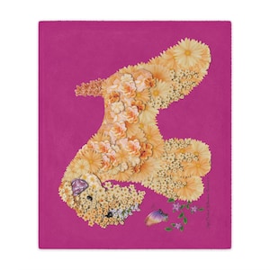 Soft Coated Wheaten Terrier Minky Blanket