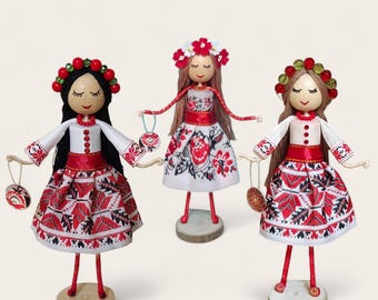 Handmade doll, Ukrainian doll, Ukrainian souvenir, art doll, Ukrainian gift