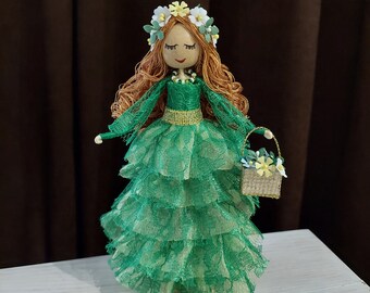 Handmade doll Spring