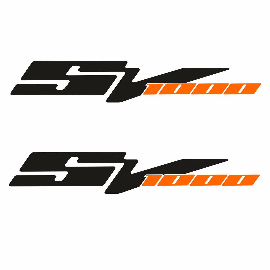Sticker SV 1000 Accessories Decal - Motorcycle Labeling - Etsy