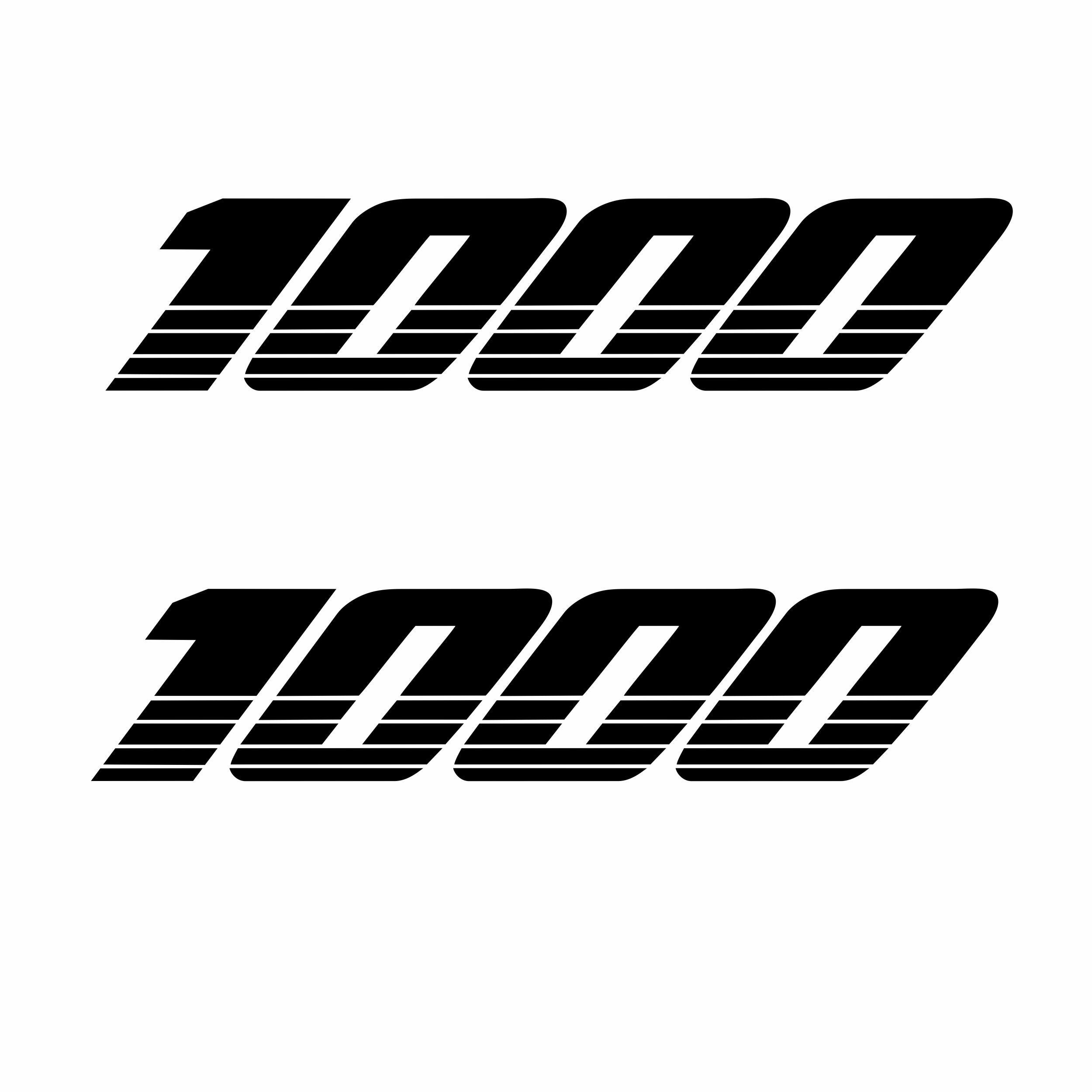 Kawasaki ZX 1000 Lettering Sticker - Motorcycle, Motorsport