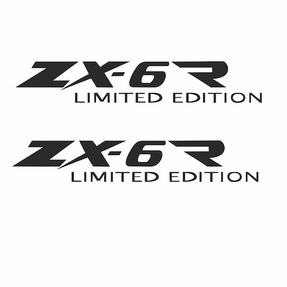 ZX-6R Limited Edition Decal Sticker - Motorcycle - Etsy