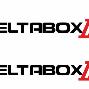 Deltabox II Aufkleber Sticker  - Zubehör Decal - Motorrad Beschriftung, Bike Style Farbwahl