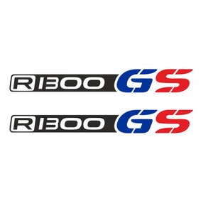 BMW R 1300 GS passender Sticker Aufkleber - 3 farbig Motorrad Sticker Decal - Motorrad Beschriftung, Bike Style Adventure