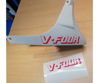 Honda V-Four lettrage autocollant moto bug spoiler Honda VF autocollant autocollant ensemble pour bug carénage bug spoiler