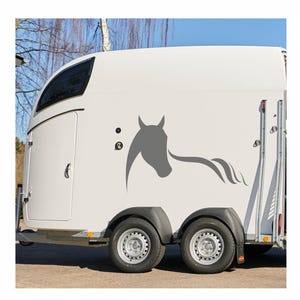 Horse Trailer Sticker - Motorhome Car Boat Trailer Styling - Size Selection