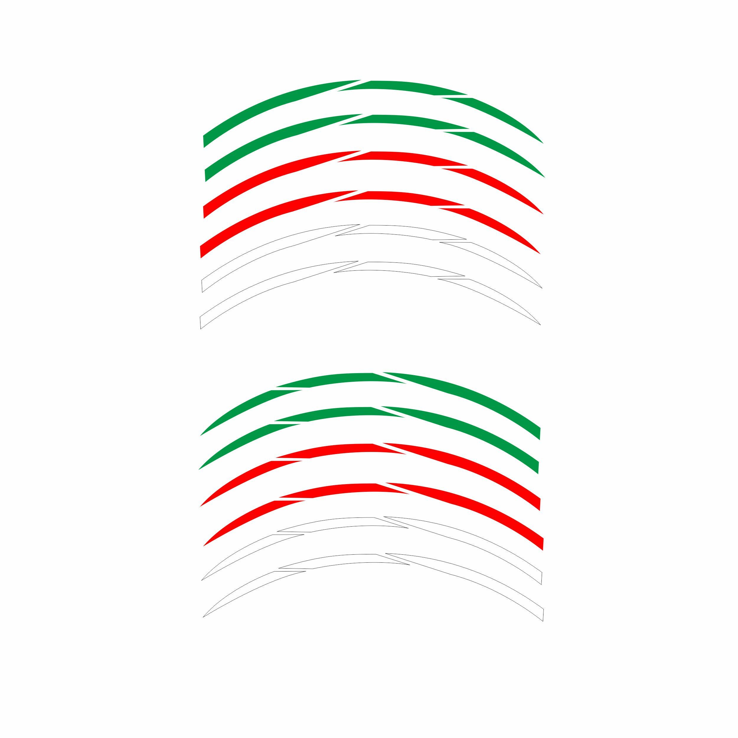 Adesivo Cerchioni Completi Solid | Adesivi Cerchi - Foto 7