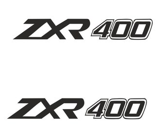 Kawasaki ZXR 400 Accessoires Stickers Bj 1991 - Stickerset Klassieke motorfiets