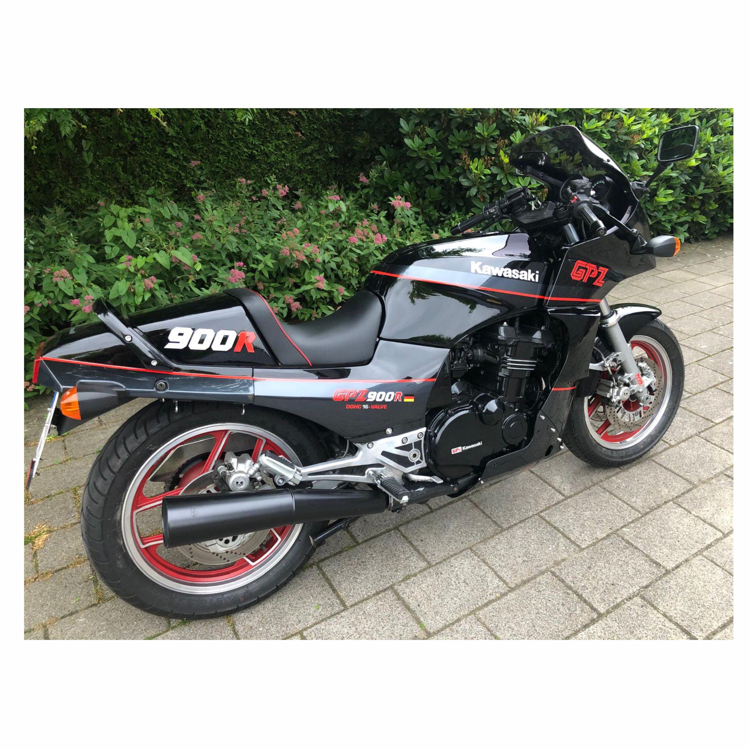 Kawasaki GPZ 900R A6 1988 Complete Accessories Sticker Set Decal