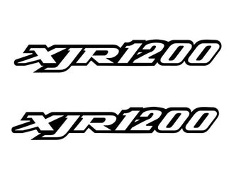Yamaha XJR 1200 sticker lettering - motorcycle sticker