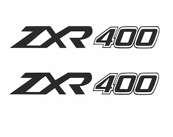 Kawa ZX-9R Sticker, 2-color Sticker Logo Motorcycle Lettering. - Etsy