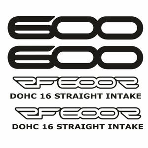 Suzuki RF 600 R matching sticker motorcycle label Bike Style
