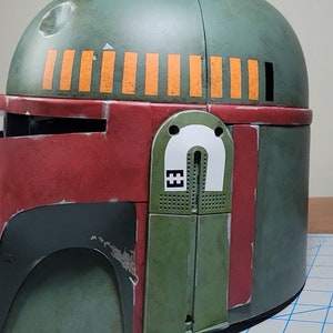 Boba Fett Helmet Re-Armored Decals SVG vinyl cut files