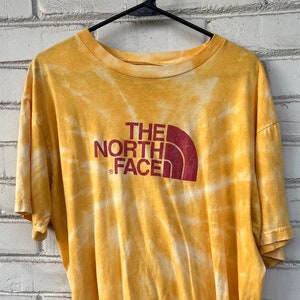 north face tie dye t shirt