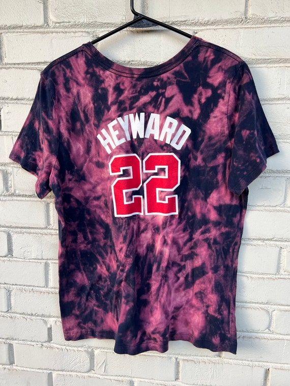 Atlanta Braves Reverse Tie Dye Shirt With Heyward on Back 