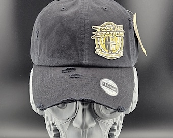 Star Wars Tosche Station Hat - Distressed Dad Cap with Custom 3-Layer Acrylic Patch - Power Converters GNK Droid Apparel