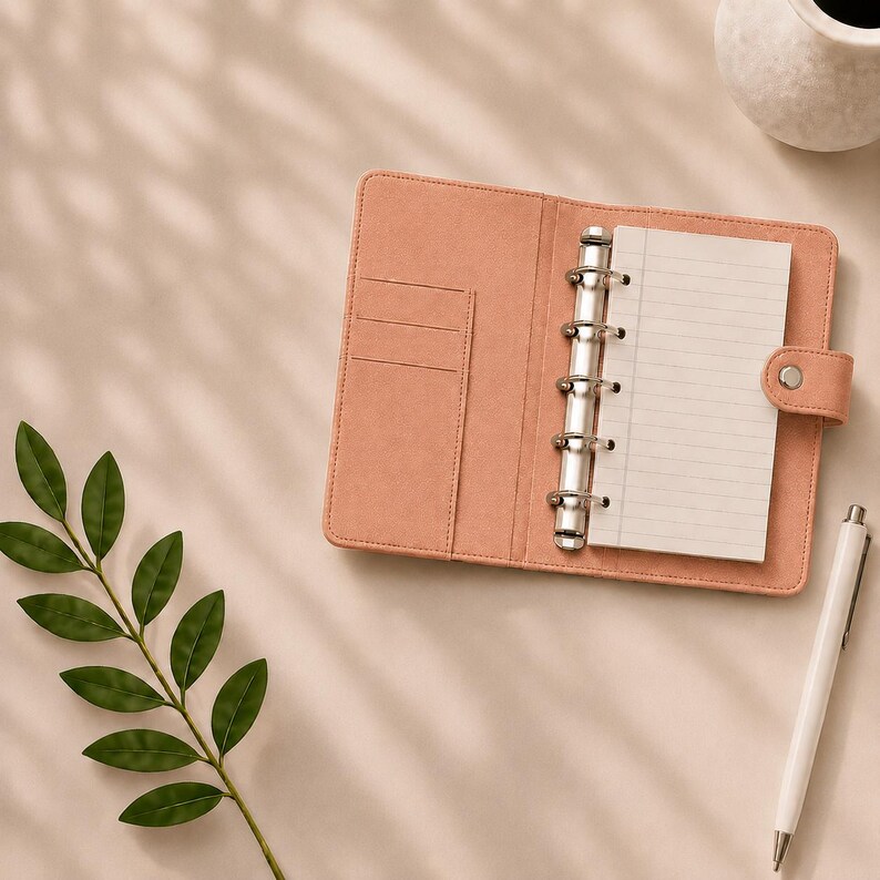 Filofax Mini Printable Paper Bundle | Planner Refills PDF | Lined Grid ...