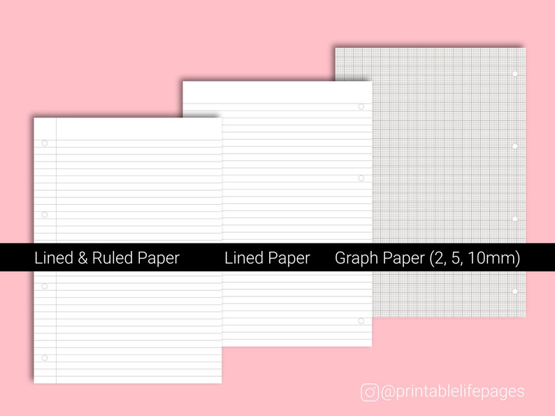 A4 Printable Paper Hole Punch Marks Printable Lined Paper Etsy A4 Printable Paper Hole Punch Marks Printable Lined Paper Etsy