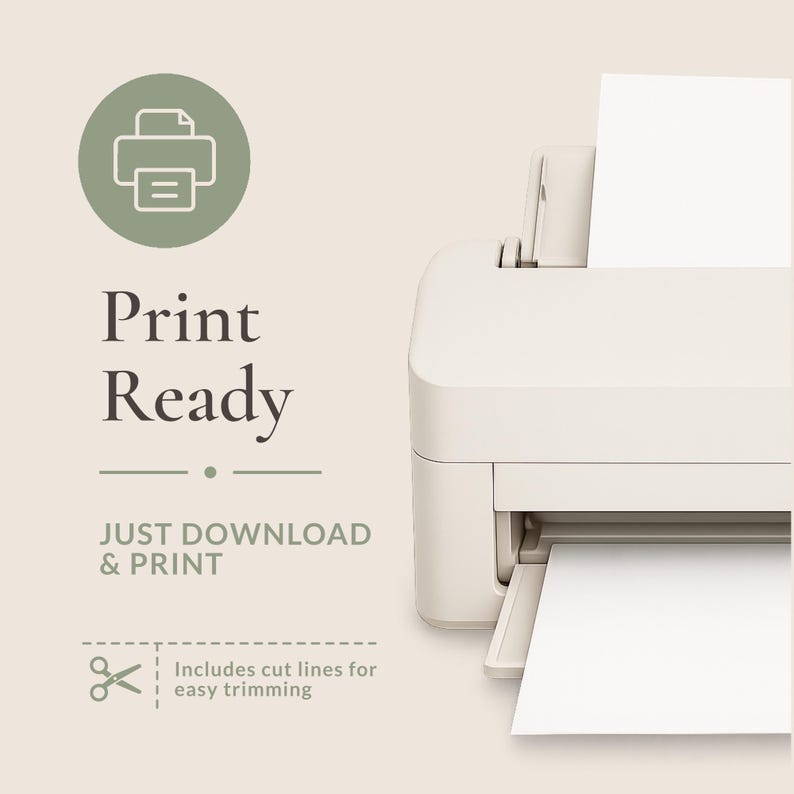 Print-ready technical paper PDF bundle for home printing with engineering paper, hexagon paper and isometric paper, including cutting guides for easy trimming.