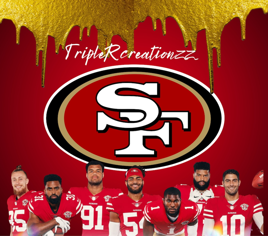 San Francisco 49ers Tumbler Wrap Etsy