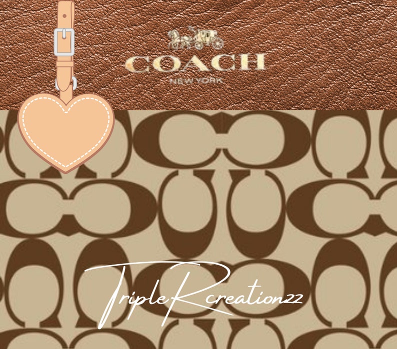 Coach Tumbler Wrap Etsy