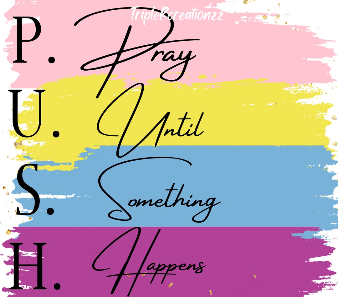Pray Until Something Happens Tumbler - Etsy