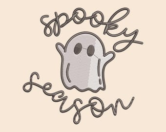Spooky Season Halloween Embroidery