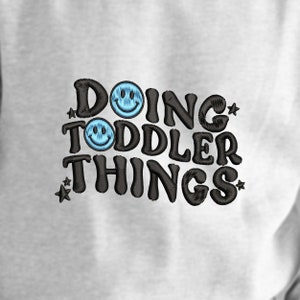Trendy Embroidery Design for Custom Onsise | Little Boy Embroidery File | Groovy Font for Boys | 4x4 Embroidery PES