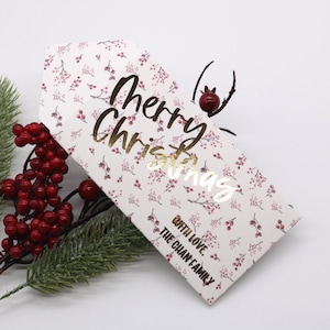 Custom Christmas Money Gift Envelopes, Personalized Holiday Money Envelope, Christmas Money Holder, Personalized Money Gift Envelopes