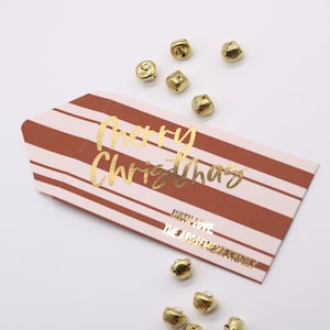 Custom Christmas Money Gift Envelopes, Personalized Holiday Money Envelope, Christmas Money Holder, Personalized Money Gift Envelopes