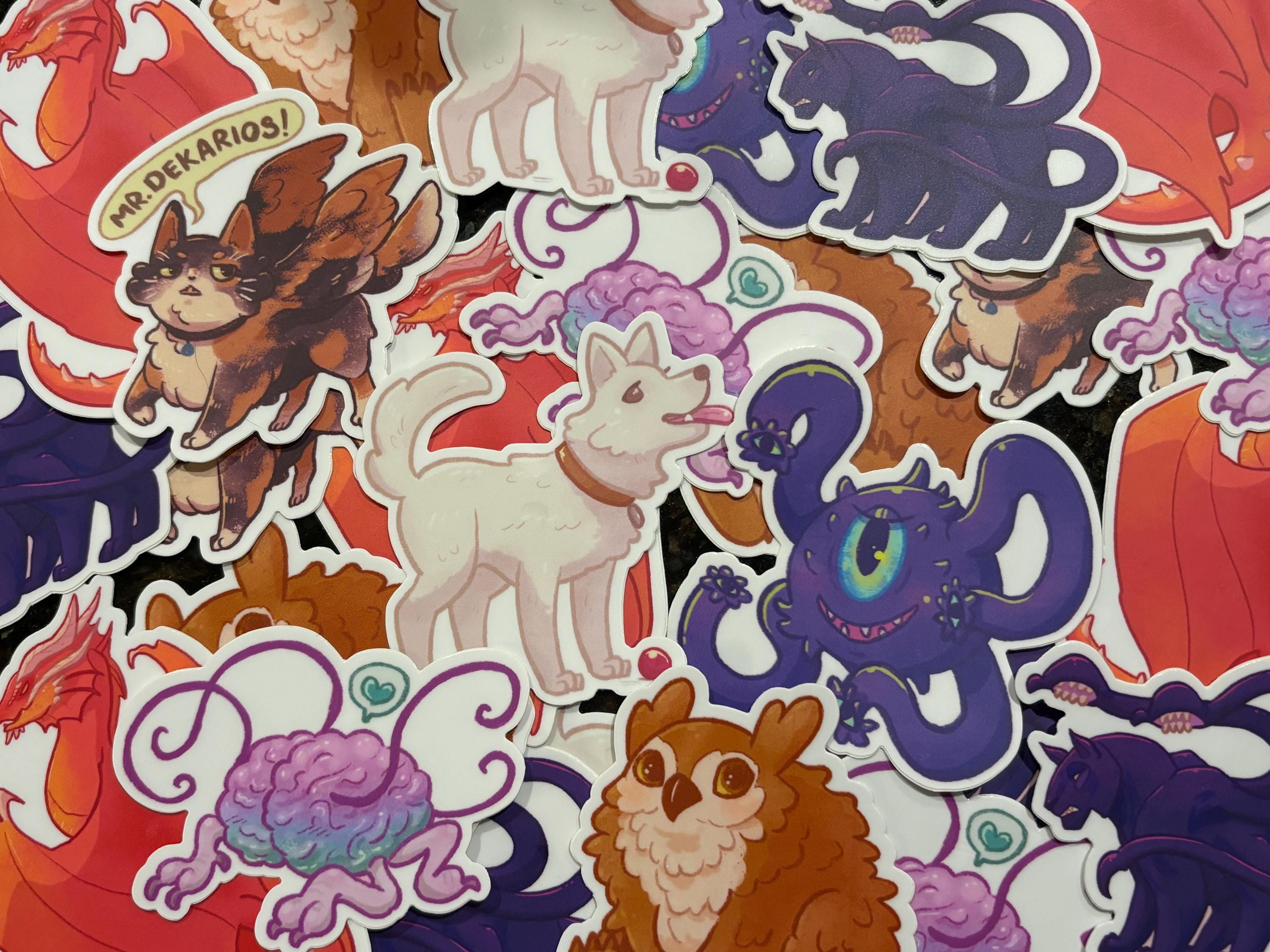 Empty Bit Beast Sticker BG3 Beast Stickers - Etsy