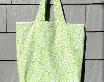 Reversible Tote Bag | Lunch Bags |  School Tote Bag | Machine Washable